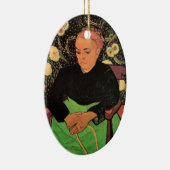 La Berceuse (Augustine Roulin)ビンセント・ヴァン・ゴッホ セラミックオーナメント (右)