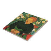 La Berceuse (Augustine Roulin)ビンセント・ヴァン・ゴッホ タイル (側面)