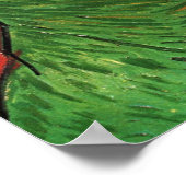 La Berceuse (Augustine Roulin)ビンセント・ヴァン・ゴッホ ポスター (角)