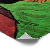 La Berceuse (Augustine Roulin)ビンセント・ヴァン・ゴッホ ポスター (角)