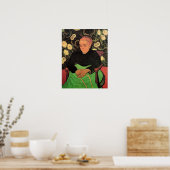 La Berceuse (Augustine Roulin)ビンセント・ヴァン・ゴッホ ポスター (キッチン)