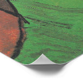 La Berceuse (Augustine Roulin)ビンセント・ヴァン・ゴッホ ポスター (角)