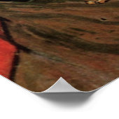 La Berceuse (Augustine Roulin)ビンセント・ヴァン・ゴッホ ポスター (角)