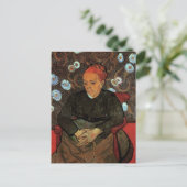 La Berceuse (Augustine Roulin)ビンセント・ヴァン・ゴッホ ポストカード (スタンド正面)