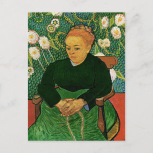 La Berceuse (Augustine Roulin)、ビンセント・ヴァン・ゴッホ ポストカード