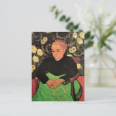 La Berceuse (Augustine Roulin)ビンセント・ヴァン・ゴッホ ポストカード (スタンド正面)