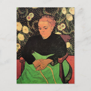 La Berceuse (Augustine Roulin)ビンセント・ヴァン・ゴッホ ポストカード