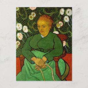 La Berceuse (Augustine Roulin)、ビンセント・ヴァン・ゴッホ ポストカード