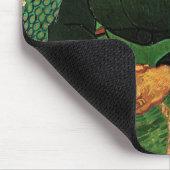 La Berceuse (Augustine Roulin)ビンセント・ヴァン・ゴッホ マウスパッド (コーナー)