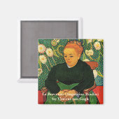 La Berceuse (Augustine Roulin)ビンセント・ヴァン・ゴッホ マグネット (正面/裏面)