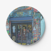 La Boca -ブエノスアイレス ペーパープレート (正面)