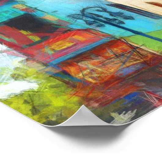 La Boca Caminito ポスター (角)