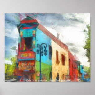 La Boca Caminito ポスター