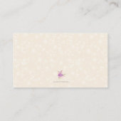 La Boca Golden rose Blush Bow and Bouquet  プレイスカード (裏面)