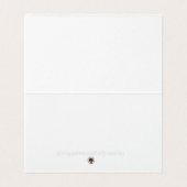 La Boca Rosa blush bow Bouquet Table Number Place (内部フラット)