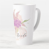 La Boca Rosa Brides Blush bow Bouquet  カフェラテマグ (右アングル)