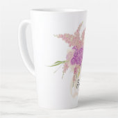 La Boca Rosa Brides Blush bow Bouquet  カフェラテマグ (左アングル)