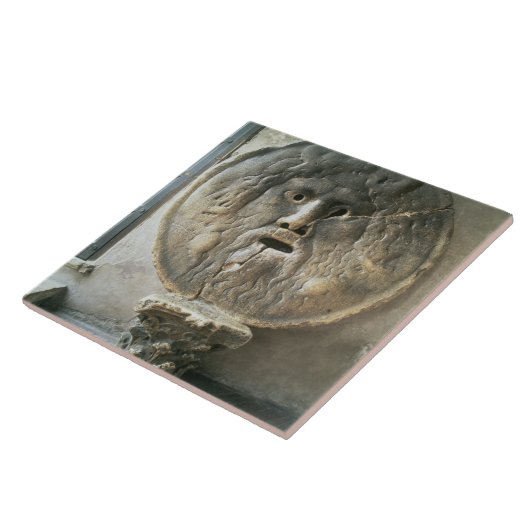 La Bocca di Verita (真実) (写真)の口 タイル (側面)