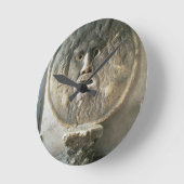 La Bocca di Verita (真実) (写真)の口 ラウンド壁時計 (傾斜)