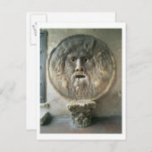 La Bocca di Verita (The Mouth of Truth) （写真） ポストカード (正面/裏面)