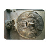 La Bocca di Verita (The Mouth of Truth) （写真） マグネット (横)