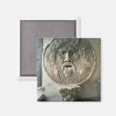 La Bocca di Verita (The Mouth of Truth) （写真） マグネット (正面/裏面)