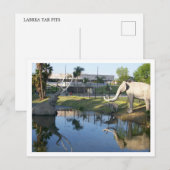 LA BREA TAR PITS #1ポストカード ポストカード (正面/裏面)