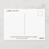 LA BREA TAR PITS #1ポストカード ポストカード (裏面)