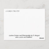 LA BREA TAR PITS #2ポストカード ポストカード (裏面)