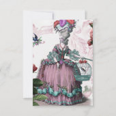 la cage aux oiseaux (The Bird cage)rsvp 出欠カード (正面)