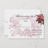 la cage aux oiseaux (The Bird cage)rsvp 出欠カード (裏面)