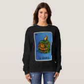 La Calabaza Mexican Slang Lottery Bingo Cards スウェットシャツ (正面フル)