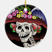 La Calavera Catrina [オーナメント] セラミックオーナメント (裏面)