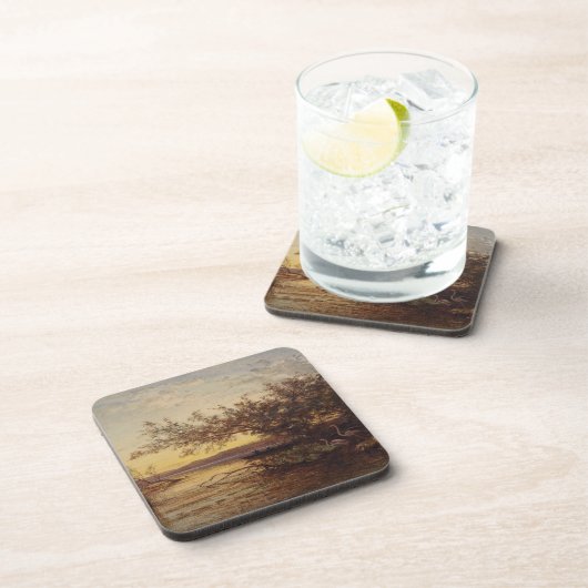 La Camargg, Coucher De Soleil - Fellix Ziem コースター (右側)