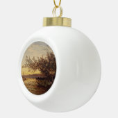 La Camargg, Coucher De Soleil - Fellix Ziem セラミックボールオーナメント (右)