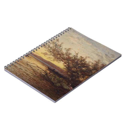 La Camargg, Coucher De Soleil - Fellix Ziem ノートブック (左側)