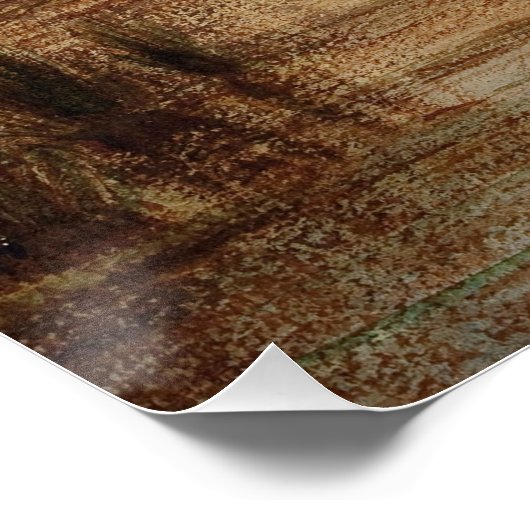 La Camargg, Coucher De Soleil - Fellix Ziem ポスター (コーナー)