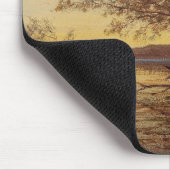 La Camargg, Coucher De Soleil - Fellix Ziem マウスパッド (コーナー)