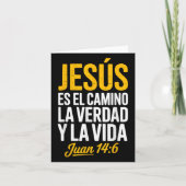 La Camisa De Jesus En Espanol Christian Spanish  カード (正面)