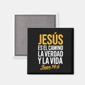 La Camisa De Jesus En Espanol Christian Spanish  マグネット (正面/裏面)