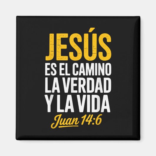 La Camisa De Jesus En Espanol Christian Spanish  マグネット (正面)