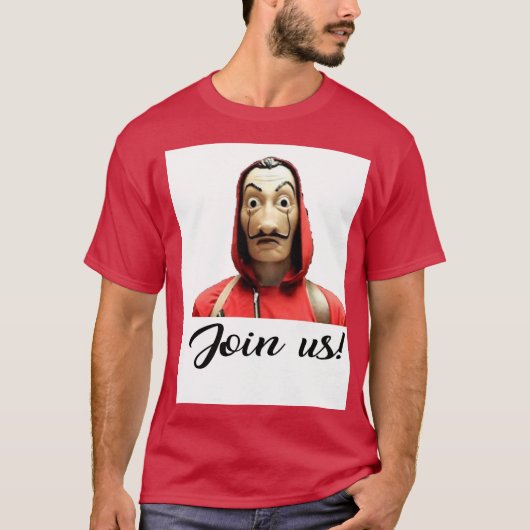 la casa de papel tシャツ (正面)