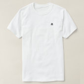 La Casa – Elegant Calligraphy Art Tシャツ (デザイン正面)