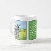 La Cebra、taza de cafe? コーヒーマグカップ (正面左)