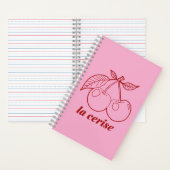 La cerise pin ノートブック (内側)