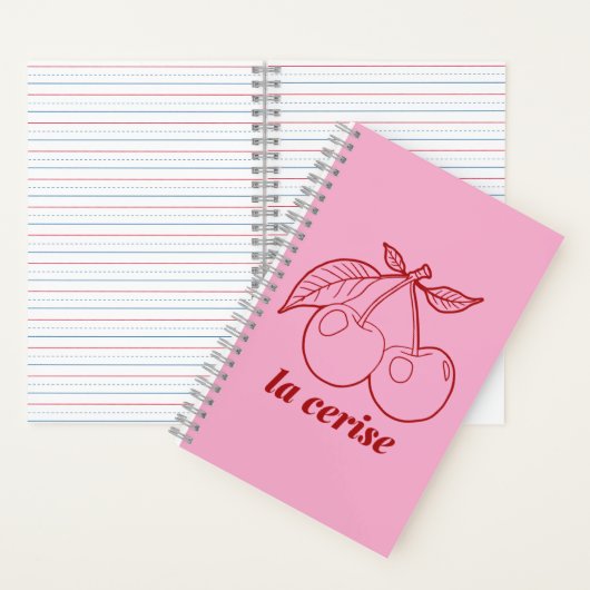 La cerise pin ノートブック (内側)