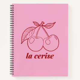 La cerise pin ノートブック