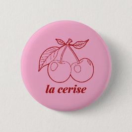 La cerise pin 缶バッジ
