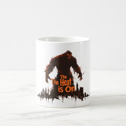 La Chaleur est à Son Comble 🌆🔥 コーヒーマグカップ (中央)