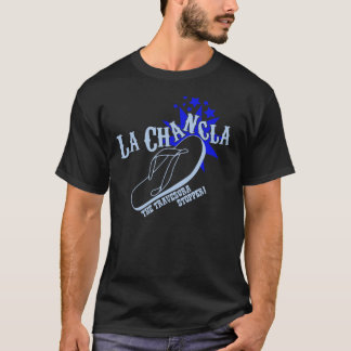 La Chancla Travesuraストッパーおもしろいなメキシコ人 Tシャツ